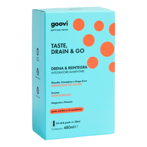 Acquista Online goovi drenante cranberry&mandarino 24 stick pack e Cerca il miglior prezzo