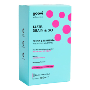 Acquista Online goovi drenante melograno&frutti di bosco 24 stick pack e Cerca il miglior prezzo
