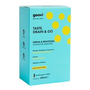 Acquista Online goovi drenante zenzero&lime 24 stick pack e Cerca il miglior prezzo