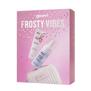Acquista Online Goovi frosty vibes cofanetto con rub rub away scrub viso 75 ml + feeling myself mousse detersione 100 ml e Cerca il miglior prezzo