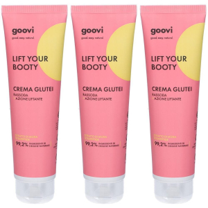 Acquista Online goovi lift your booty crema rassodante glutei 3x150 ml e Cerca il miglior prezzo
