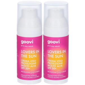 Acquista Online goovi lovers in the sun crema solare viso protezione molto alta spf50+ e Cerca il miglior prezzo