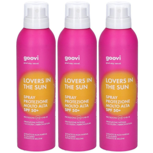 Acquista Online goovi lovers in the sun spray solare corpo protezione molto alta spf50 e Cerca il miglior prezzo
