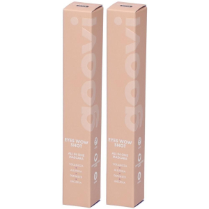 Acquista Online goovi mascara all in one 01 black 2x10 ml e Cerca il miglior prezzo