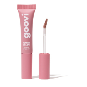 Acquista Online goovi match 2 glow creamy lip&cheek 01 - blush in crema per guance e labbra - tonalità peach obsession - 12 ml e Cerca il miglior prezzo