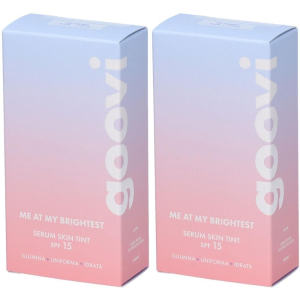 Acquista Online goovi me at my brightest siero skin tint spf15 tonalità 02 nude 2x30 m e Cerca il miglior prezzo