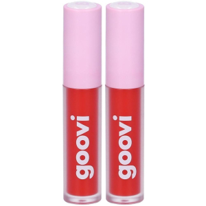Acquista Online goovi melty lips lip oil colore 02 glassy red 2x4 ml e Cerca il miglior prezzo