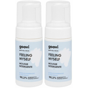 Acquista Online goovi mousse detergente feeling myself set da 2 2x100 ml e Cerca il miglior prezzo