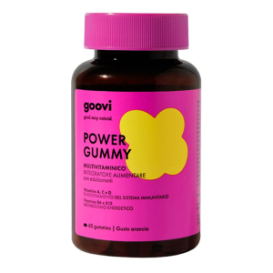 Goovi multivitaminico power integratore energizzante 60 gummies
