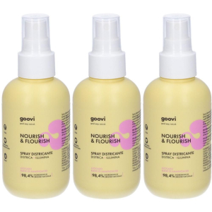 Acquista Online goovi nourish & flourish spray districante 3x150 ml e Cerca il miglior prezzo