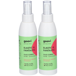 Acquista Online goovi olio corpo elastic is fantastic set da 2 2x140 ml per la pe e Cerca il miglior prezzo