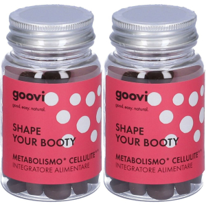 Acquista Online goovi shape your booty metabolismo set da 2 2x60 pz compresse e Cerca il miglior prezzo