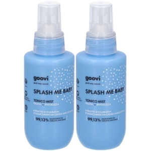 Acquista Online Goovi splash me baby tonico mist viso idratante 2x100 ml e Cerca il miglior prezzo