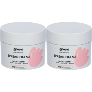 Acquista Online goovi spread on me burro corpo set da 2 2x221 g crema e Cerca il miglior prezzo