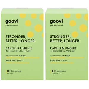 Acquista Online goovi stronger, better, longer integratore alimentare per capelli & un e Cerca il miglior prezzo