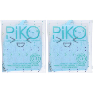 Acquista Online gr farma piko guanto in microfibra azzurro 2x1 st e Cerca il miglior prezzo