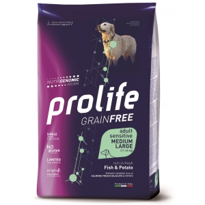 Acquista Online Grainfree adult sensitive pesce e patate - alimento completo per cani adulti sensibili medium large 2,5 kg e Cerca il miglior prezzo