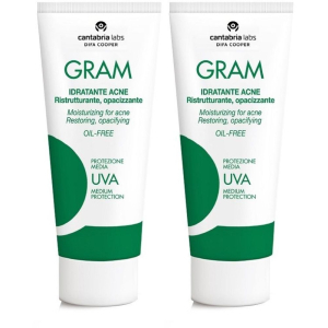 Acquista Online gram idratante acne set da 2 2x50 ml crema e Cerca il miglior prezzo
