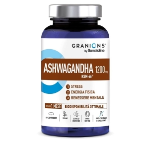 Acquista Online Granions by somatoline ashwagandha 1200 mg 60 compresse e Cerca il miglior prezzo