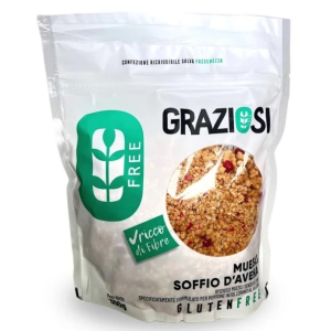 Graziosi muesli soffio d'avena senza glutine 300 grammi
