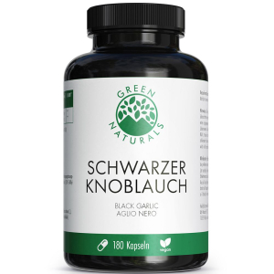 Acquista Online green naturals® aglio nero 600 mg vegano 180 pz capsule e Cerca il miglior prezzo