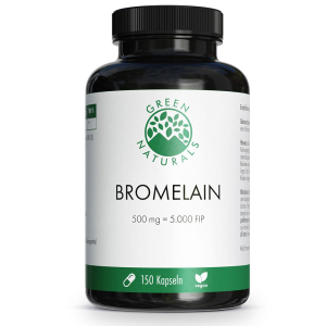 Acquista Online green naturals bromelain 500 mg vegan 150 pz capsule e Cerca il miglior prezzo