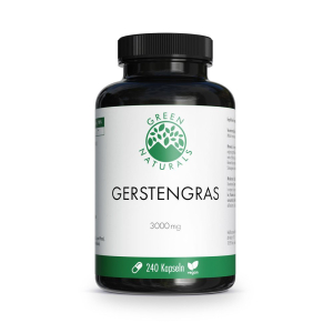 Acquista Online green naturals gerstengras 3000 mg vegan 240 pz capsule e Cerca il miglior prezzo