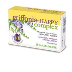 griffonia happy complex 30 compresse bugiardino cod: 925750174 