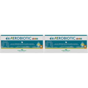 Acquista Online gse® aerobiotic junior set da 2 2x10x5 ml soluzione per nebulizzatore e Cerca il miglior prezzo