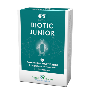 gse biotic junior 24 compresse bugiardino cod: 971646866 