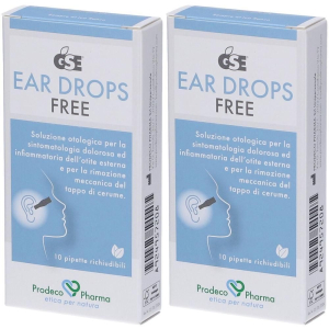 Acquista Online gse ear drops free 2x10x0,3 ml pipette monodose e Cerca il miglior prezzo