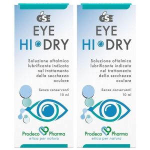 Acquista Online gse eye hi-dry soluzione oftalmica 2x10 ml e Cerca il miglior prezzo