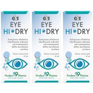 Acquista Online gse eye hi-dry soluzione oftalmica 3x10 ml e Cerca il miglior prezzo