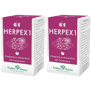 Acquista Online gse® herpex1 set da 2 2x60 g compresse e Cerca il miglior prezzo