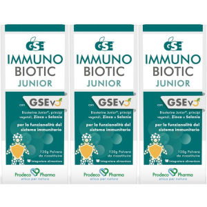 Acquista Online gse immunobiotic junior 3x120 g polvere per soluzione orale e Cerca il miglior prezzo