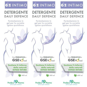 Acquista Online gse intimo detergente daily defence 400ml 3x400 ml e Cerca il miglior prezzo
