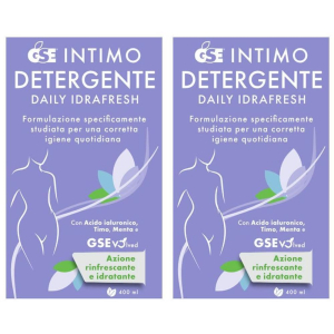 Acquista Online gse intimo detergente daily idrafresh 2x400 ml e Cerca il miglior prezzo