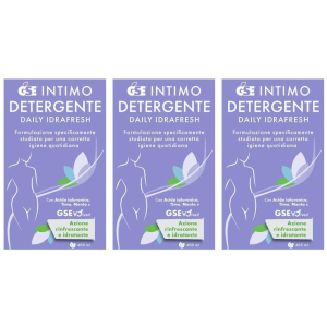 Acquista Online gse intimo detergente daily idrafresh 3x400 ml e Cerca il miglior prezzo