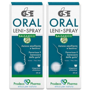 Acquista Online gse oral leni-spray balsamico lenitivo 2x10 ml compresse gastroresiste e Cerca il miglior prezzo
