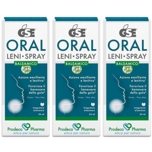 Acquista Online gse oral leni-spray balsamico lenitivo 3x10 ml compresse gastroresiste e Cerca il miglior prezzo