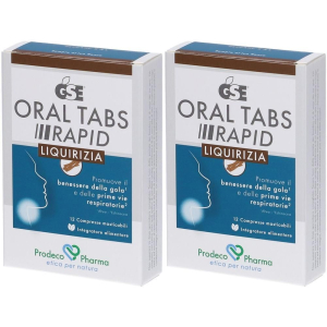 Acquista Online gse oral tabs rapid compresse liquirizia 2x18 g e Cerca il miglior prezzo