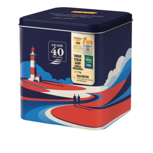 Acquista Online guam 40 cofanetto con fanghi d’alga formula tradizionele 1000 grammi + alga booster trattamento corpo rassodante 15 grammi e Cerca il miglior prezzo