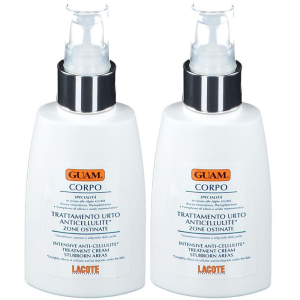 Acquista Online guam® crema anticellulite zone ostinate set da 2 2x100 ml e Cerca il miglior prezzo