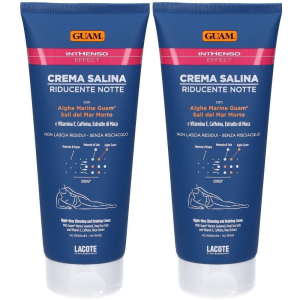 Acquista Online guam crema salina riducente notte 2x200 ml e Cerca il miglior prezzo