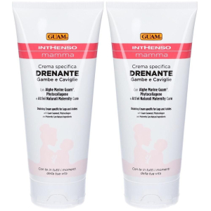 Acquista Online guam crema specifica drenante gambe e caviglie inthenso mamma 2x200 ml e Cerca il miglior prezzo