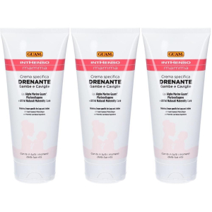 Acquista Online guam crema specifica drenante gambe e caviglie inthenso mamma 3x200 ml e Cerca il miglior prezzo