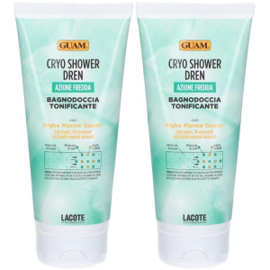 Acquista Online guam® cryo shower dren bagnodoccia tonificante 2x200 ml e Cerca il miglior prezzo