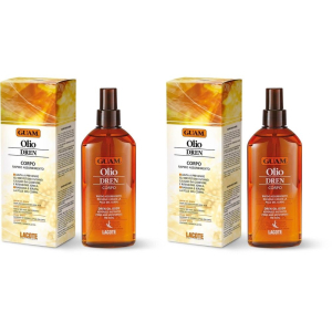 Acquista Online guam® dren olio massaggio corpo set da 2 2x200 ml massaggio e Cerca il miglior prezzo