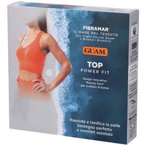 Guam fibramar top power fit taglia s/m colore arancione