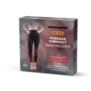 Guam fuseaux fibroact antidolorifico e antinfiammatorio colore nero taglia s
